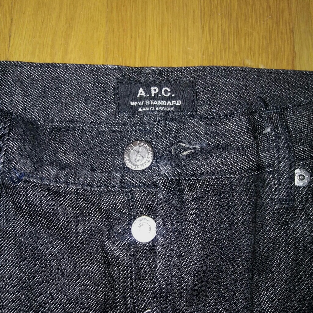 Apc jeans Black EUC Classique line
