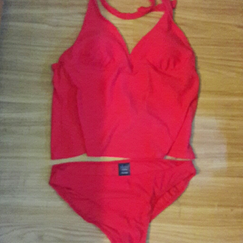 Two piece swim suit