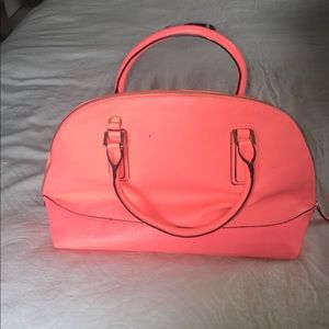 Hot pink purse