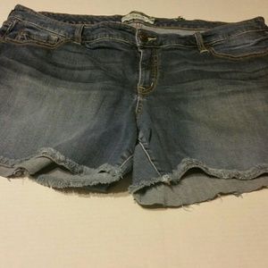 torrid women's denim style cut off