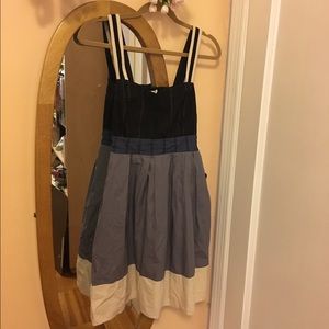 urban outfitters colorblock dress