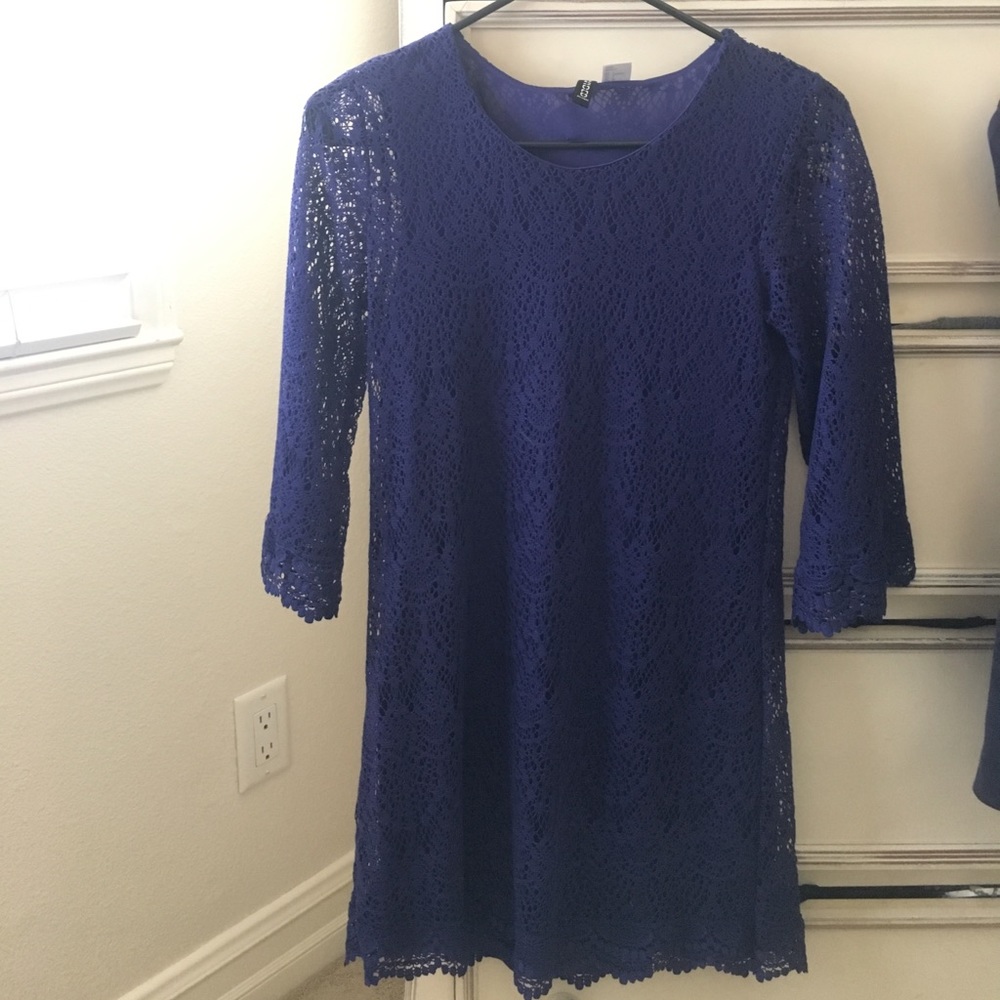 H&M all over lace dress