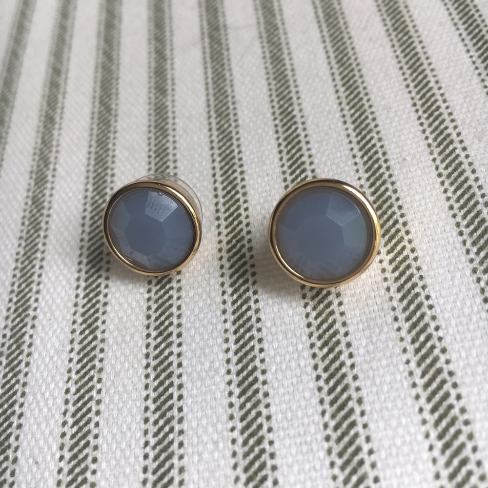 Kate Spade periwinkle stud earrings