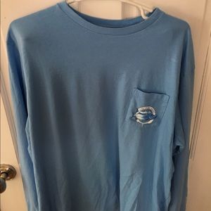 Long-Sleeve Two Tarpons Pocket T-Shirt