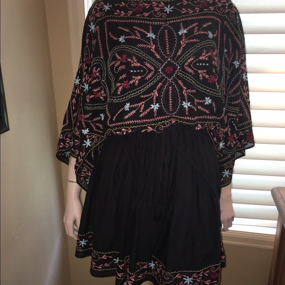 Free People embroidered dress
