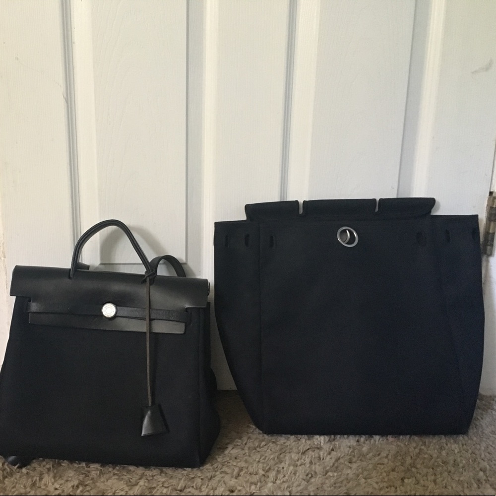 Authentic Hermes Herbag Backpack