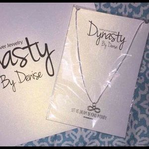 Silver Infinity Sign Necklace