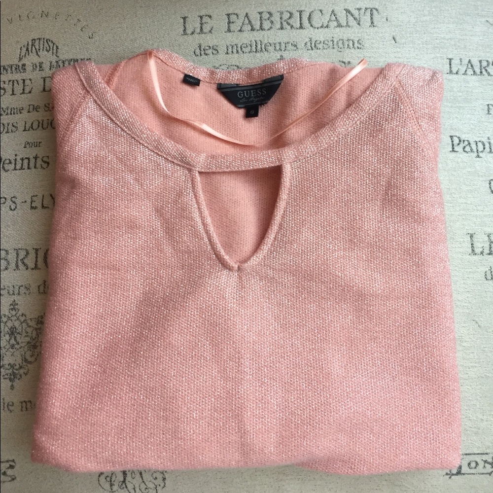 Guess - pink metallic pullover