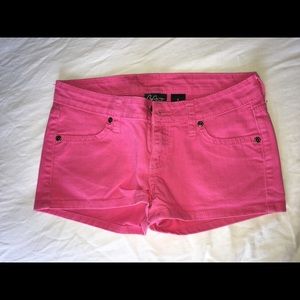 Pink shorts