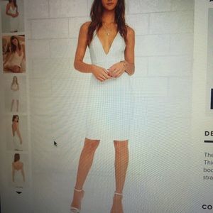 Top Ranking White Midi Dress Lulus