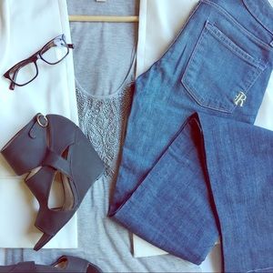 Rich & Skinny Sterling straight leg jeans size 24