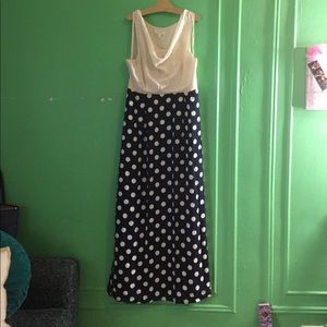 Moulinette Soeurs Polka Dot Maxi Dress
