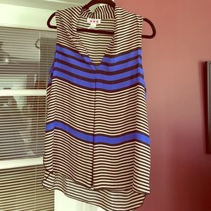 WORN ONCE striped top!