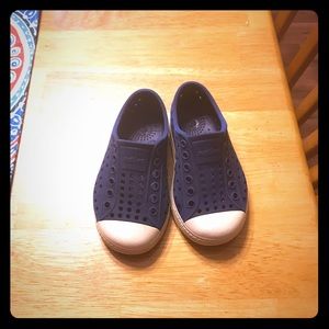 Navy Native shoes
