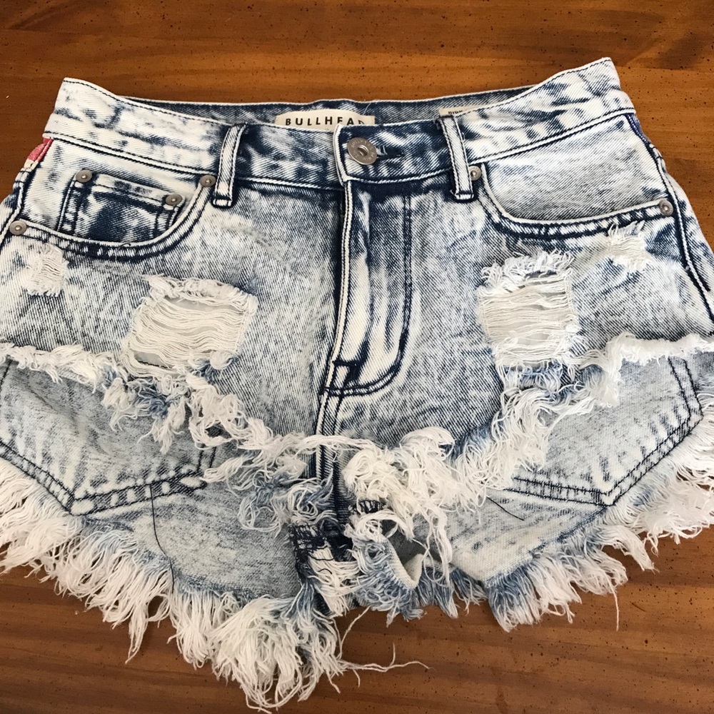 High rise short size 0