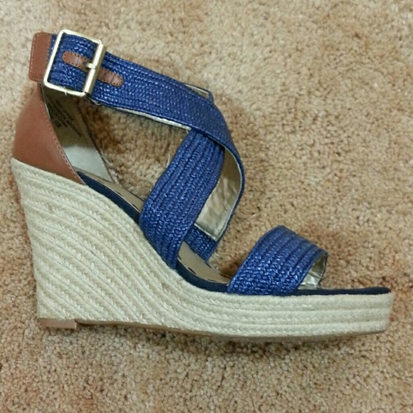 MIX NO.6 Cross Straps Wedges NWOT - Picture 7 of 7