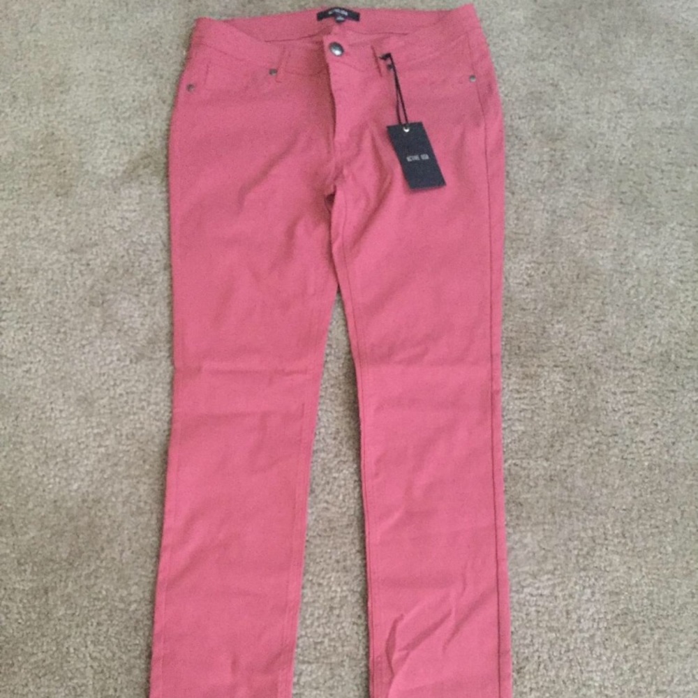 Dark mauve jeggings