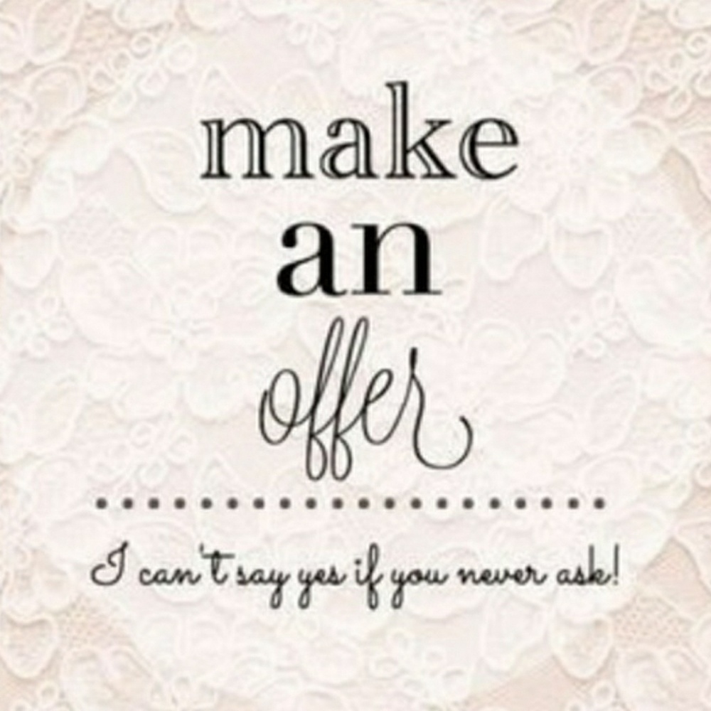 Make me an offer!