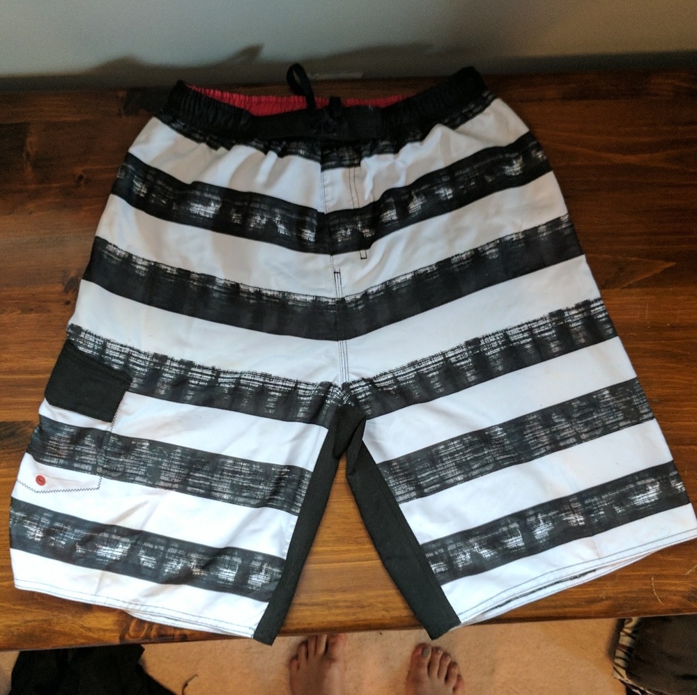 Pacific Scene Men's Medium Board Shorts