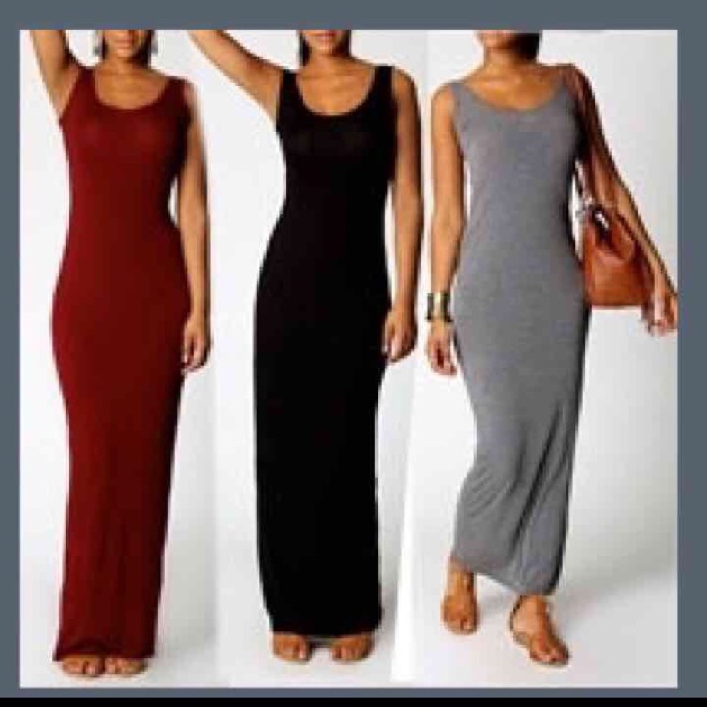 🚫SOLD🚫 Wine maxi dress
