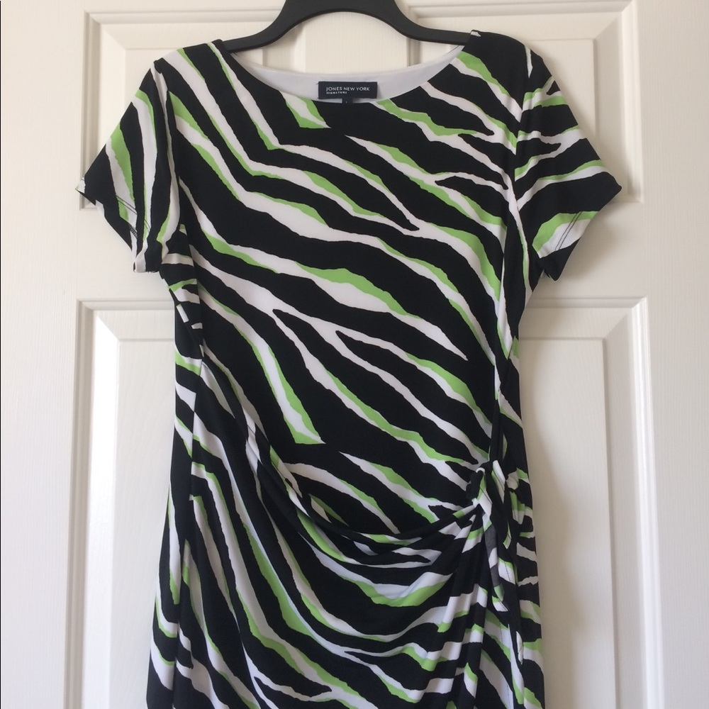 Jones New York jersey wrap dress