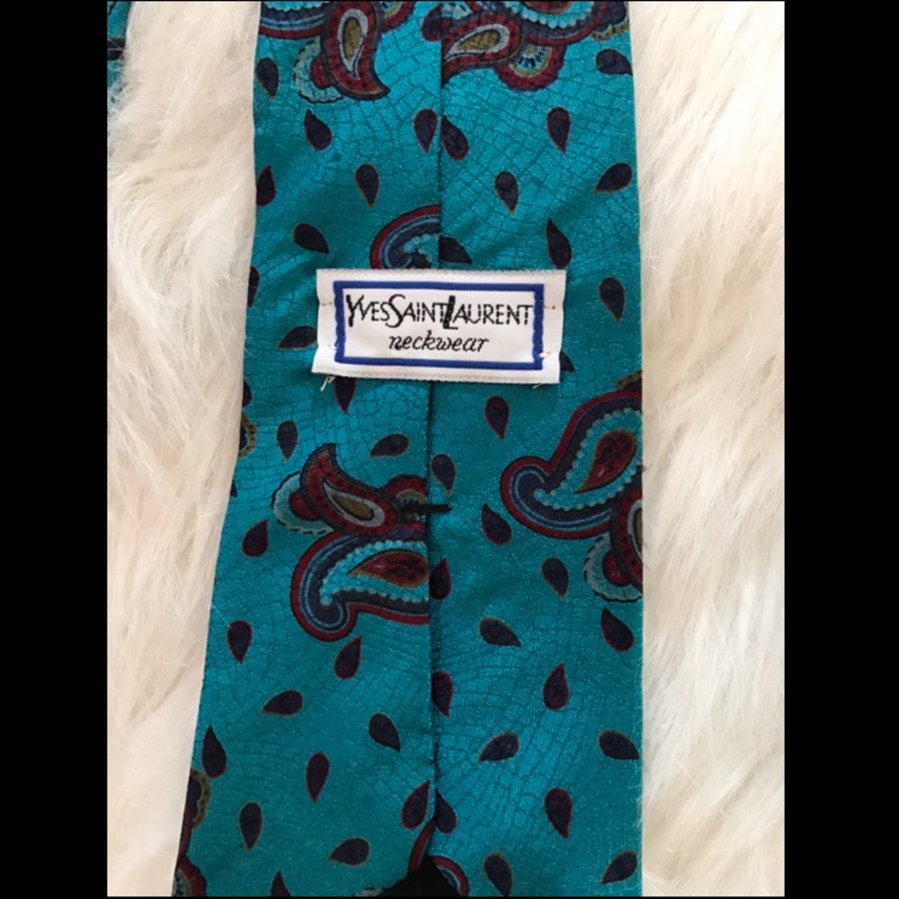 YSL vintage tie
