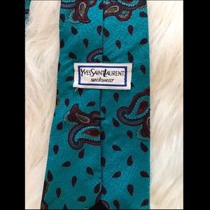 YSL vintage tie