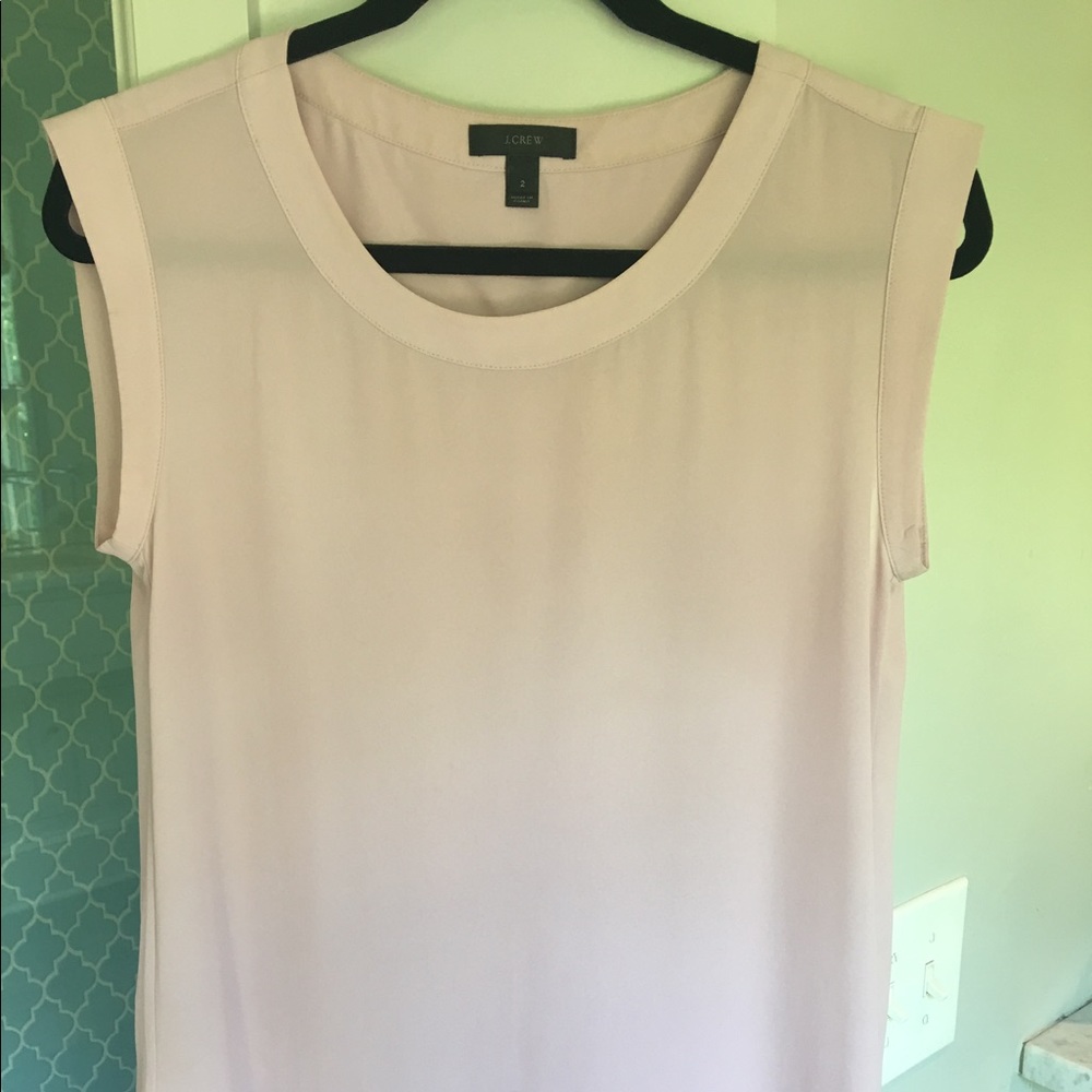 JCREW light pink shell