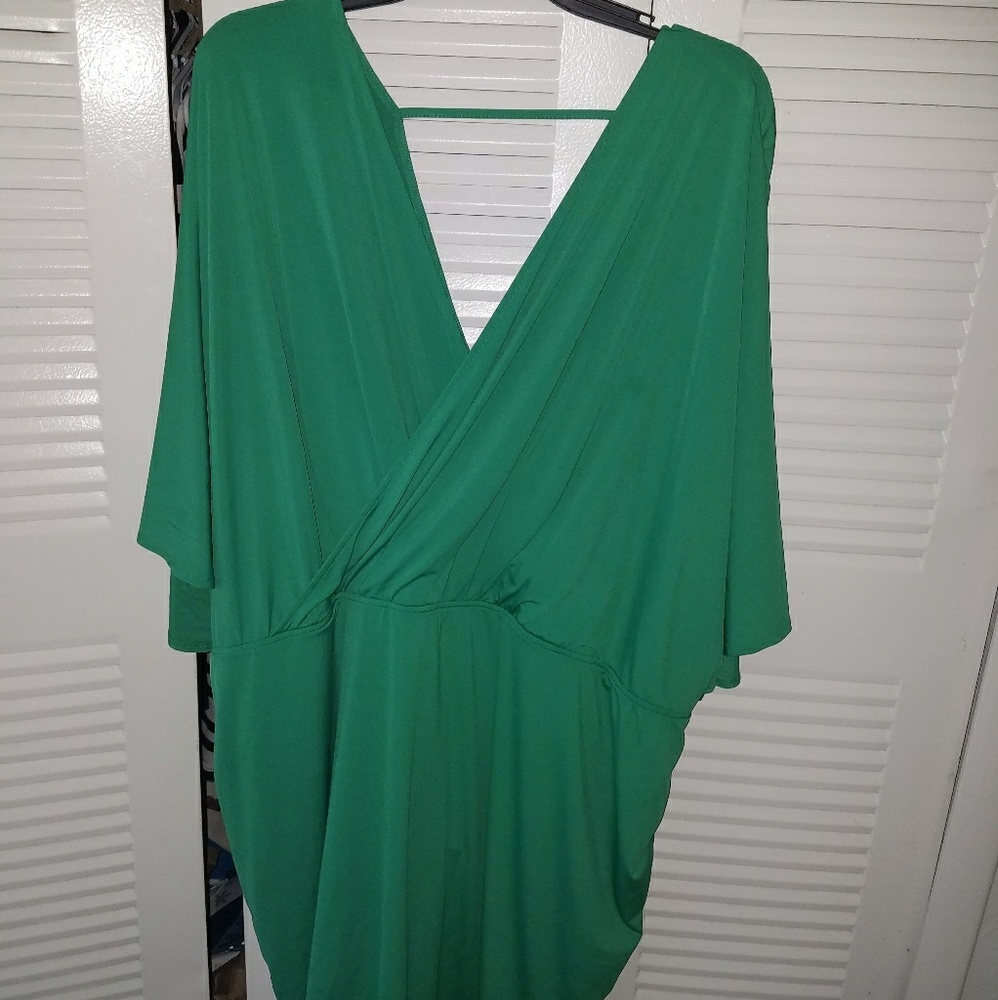 Green dress