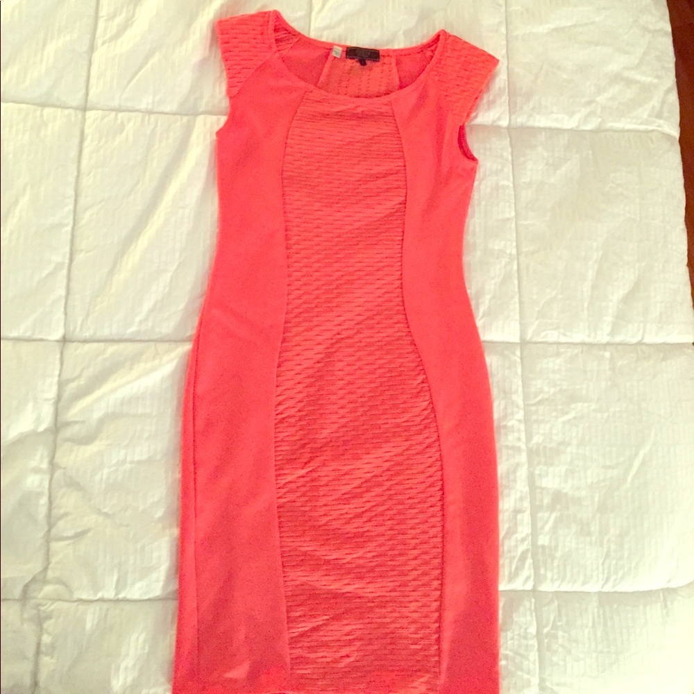 GUESS dress in coral/salmon color