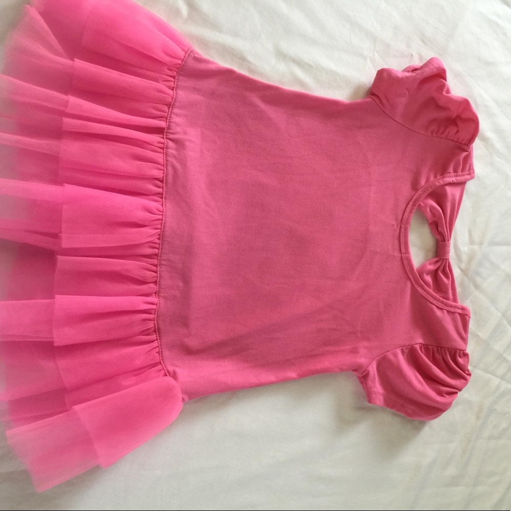Pink Peace Rocker Top, size 8 - Picture 2 of 3