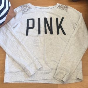 PINK Crewneck Sweatshirt Sz SM