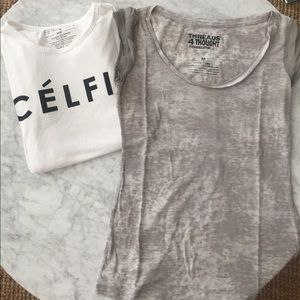 Célfie and Burnout T Shirt Bundle