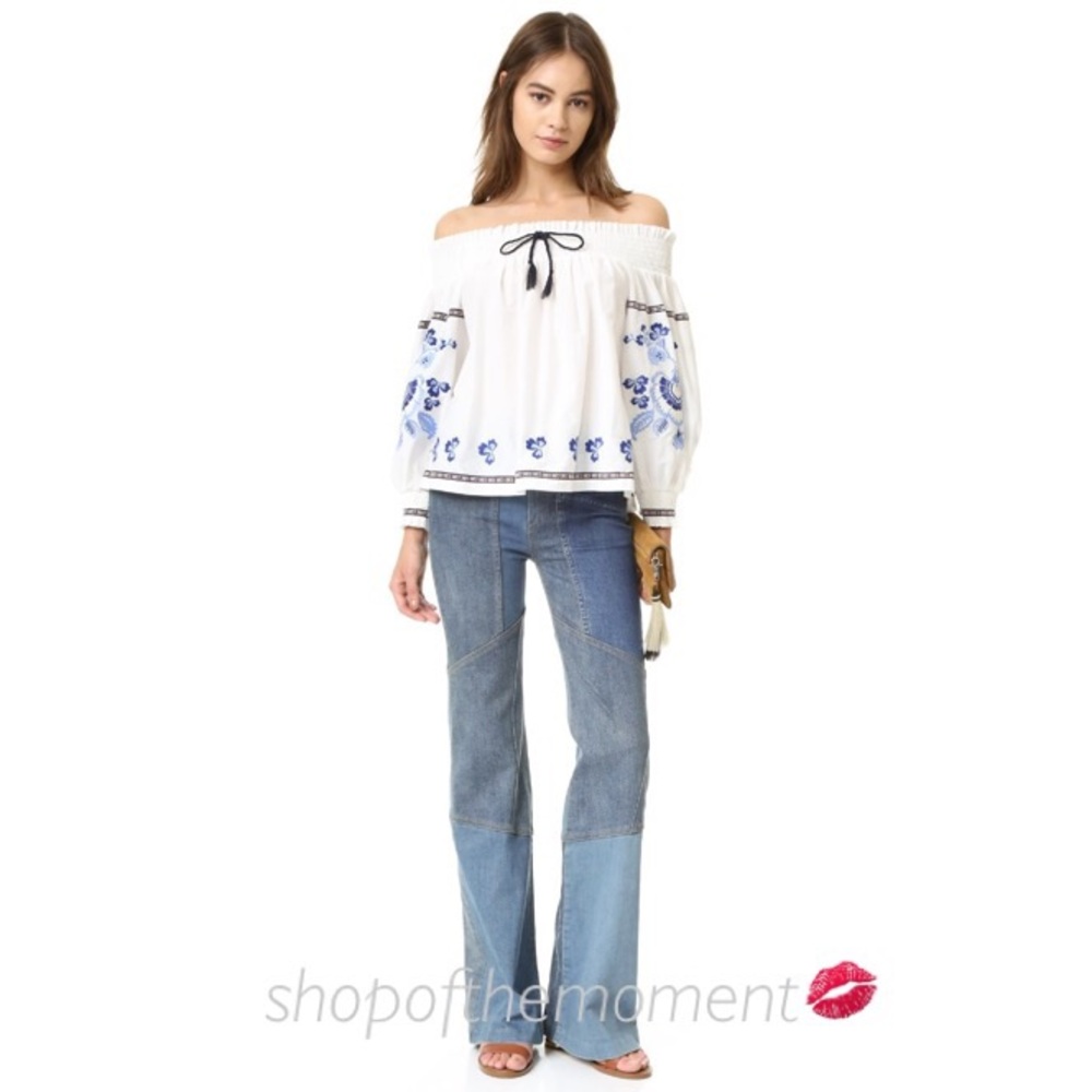 ⛱🆕 ❉ Free People ❉ Festival Patchwork Flare ❉ - Picture 2 of 8
