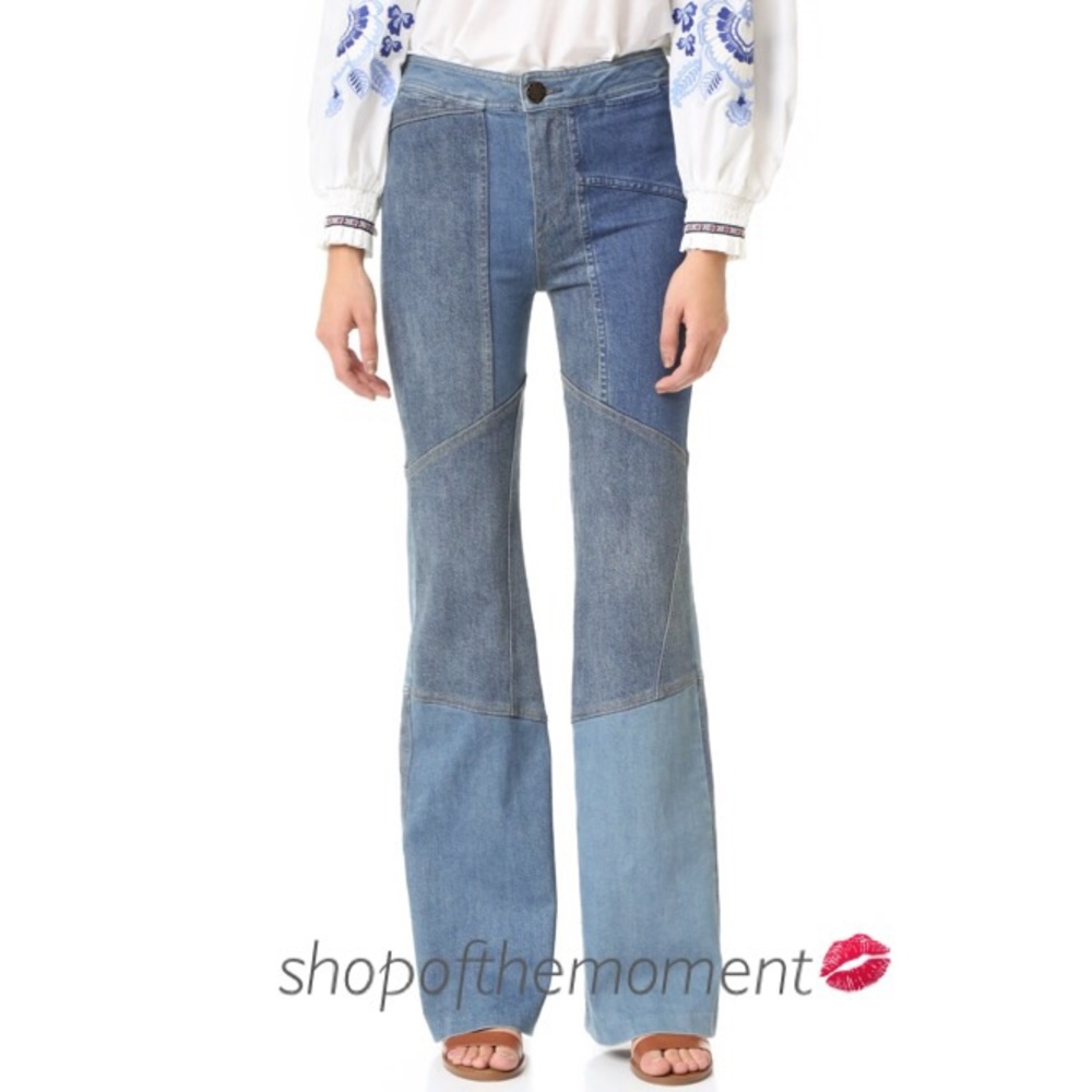 ⛱🆕 ❉ Free People ❉ Festival Patchwork Flare ❉ - Picture 3 of 8
