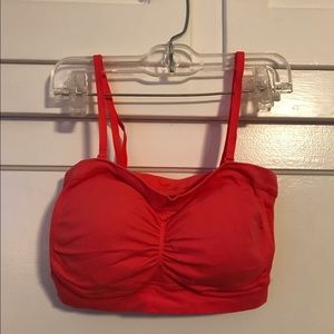 NORDSTROM LINGERIE Red-Pink Bandeau (Size S)
