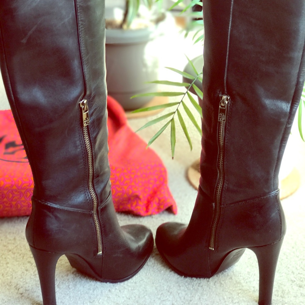 Tory Burch "Kasey" High Heel Boots