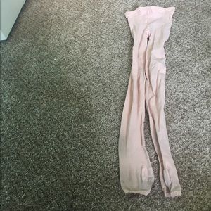 Capezio Pink Convertible Tights