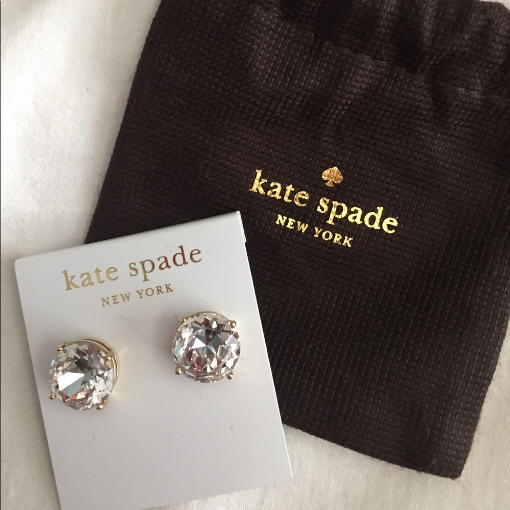 Kate Spade sparkly stud earrings