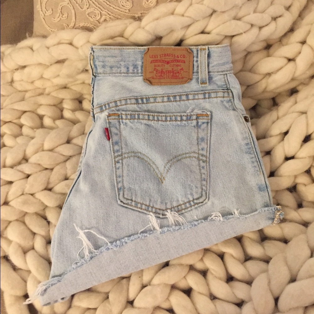 Vintage Levi's High Waisted Shorts