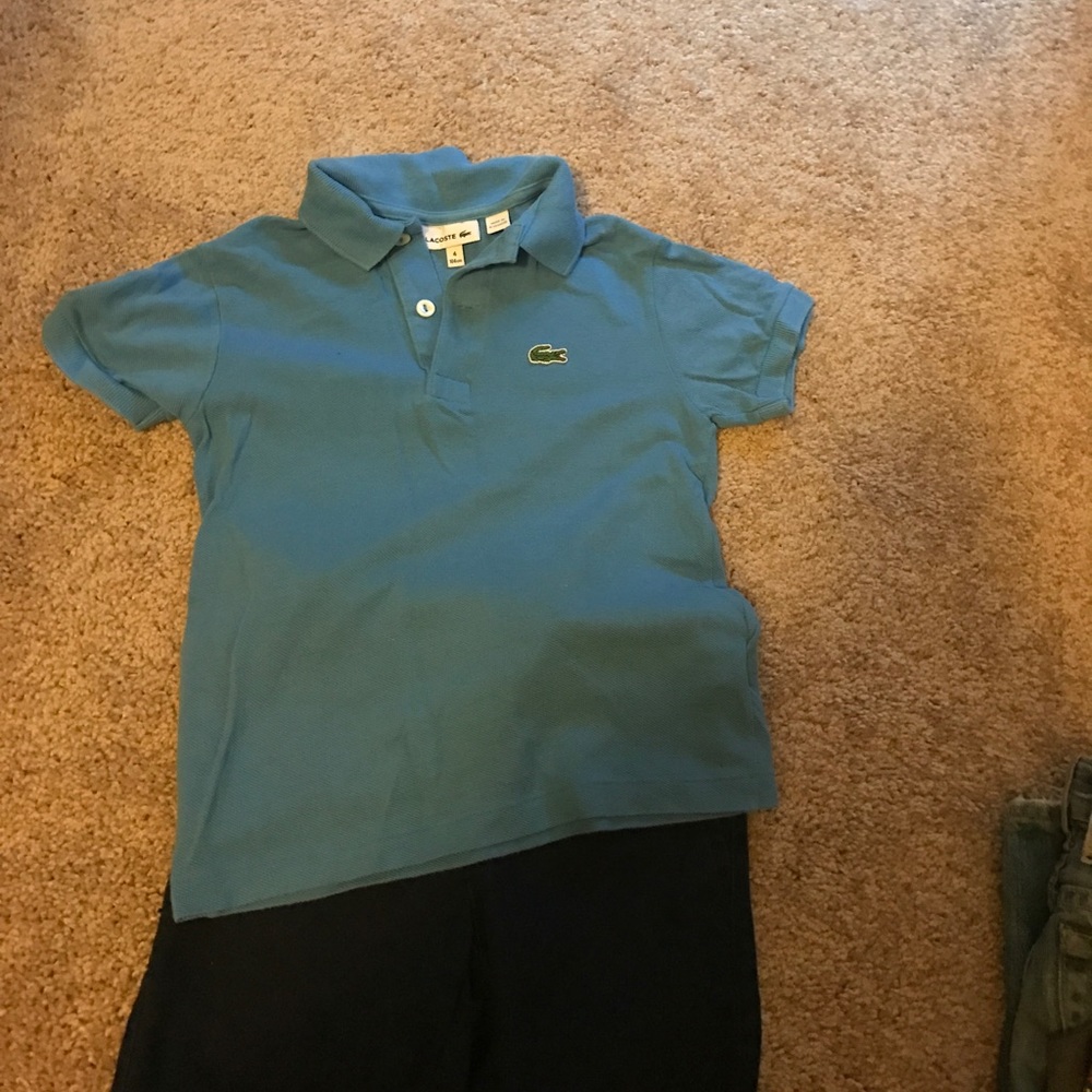 Boys Lacoste polo