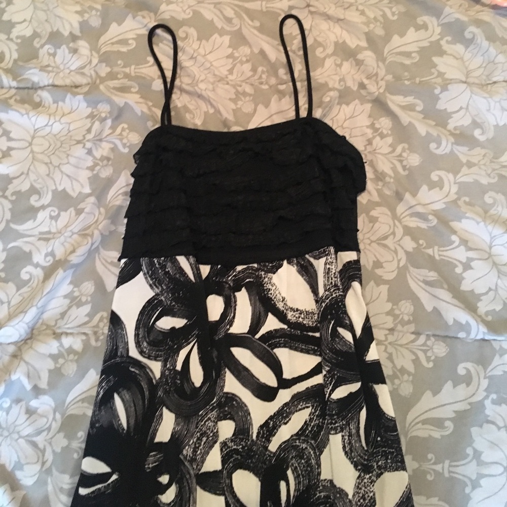 Black and White blouse