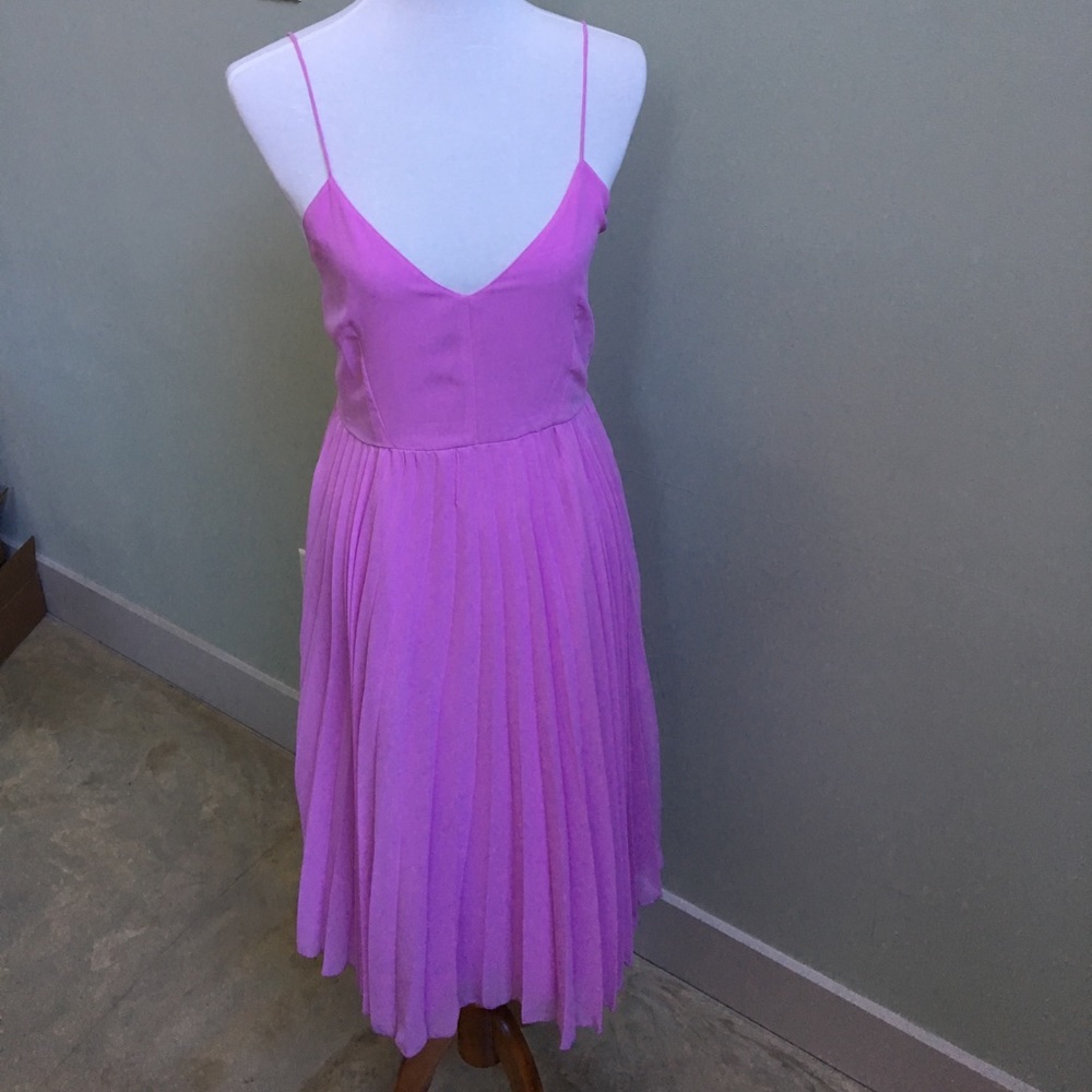 ASOS Cami Pleated Midi Dress