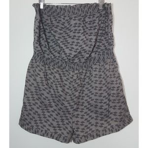 *FINAL Price* XL Gray Strapless Romper