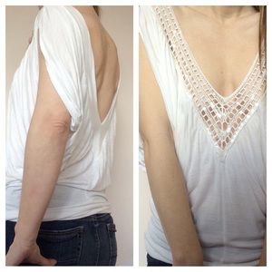 Deep Plunge Flowy Y2K Blouse