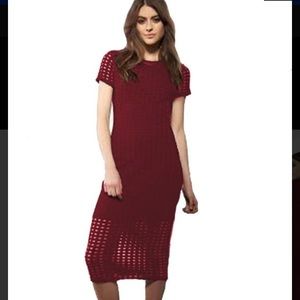 Kendall and Kylie worn once midi dress
