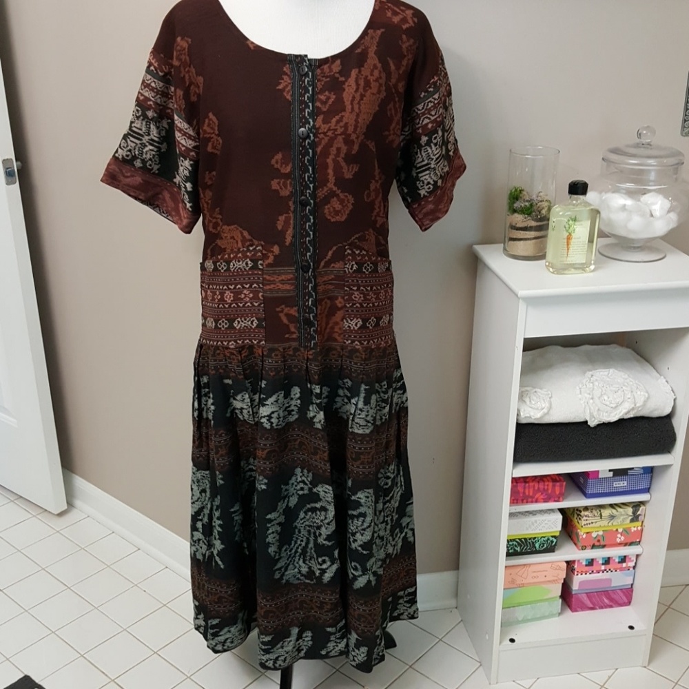 Rare Kusnadi 100% cotton dress, perfect confitio