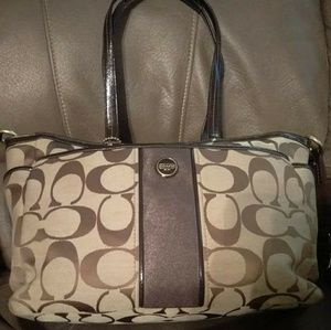 Coach diaper bag