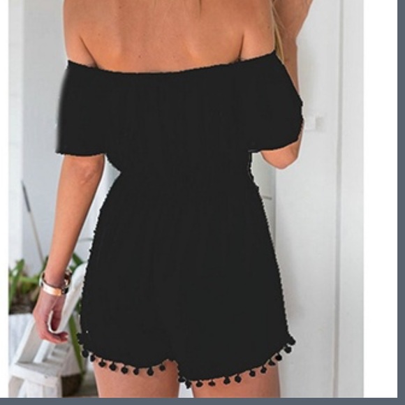 💚Off the shoulder romper XL💚 - Picture 2 of 8