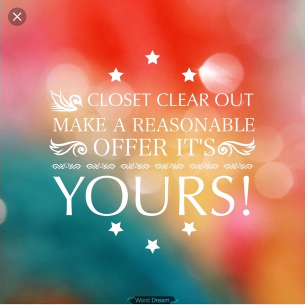 Closet clear out!!! Send me an offer!